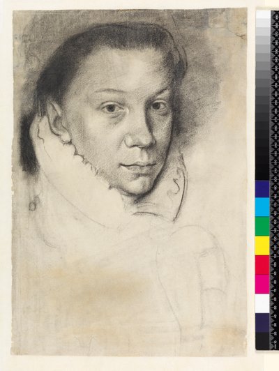 Elizabeth de Valois (after Anthonis Mor or Moro) by Edgar Degas